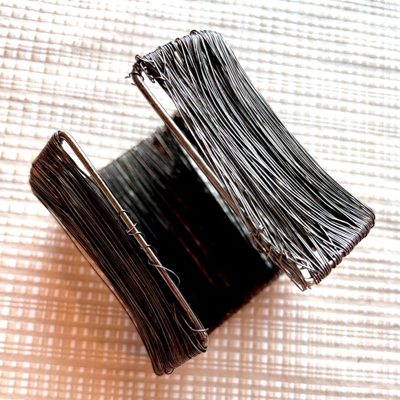 Mixed Metal Chain Layered Necklace & Cuff Set Apocalyptic Dystopian Grunge - Picture 11 of 16